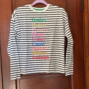 Girls Boden holiday shirt